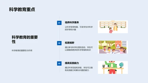 科学社团活动解析PPT模板