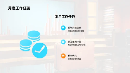 人力资源月度总结