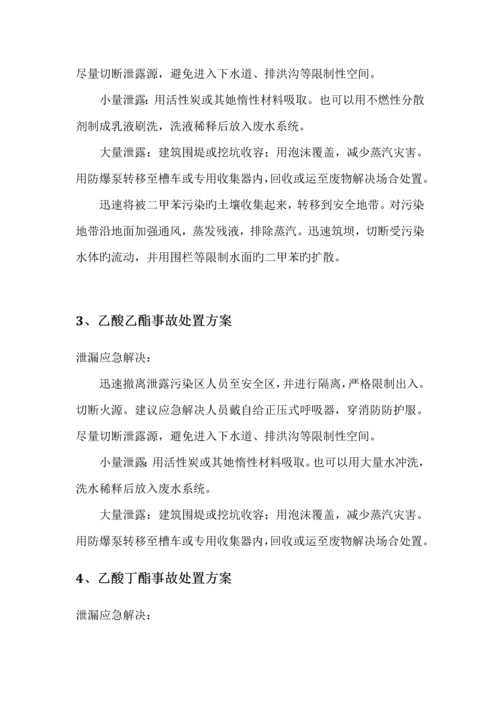 常见事故现场处理专题方案.docx