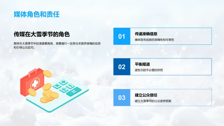 冬季天气信息传播