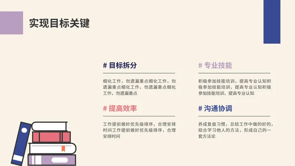 简约扁平插画品牌推广总结及未来规划