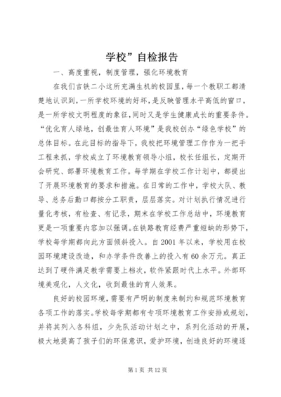 学校”自检报告 (5).docx