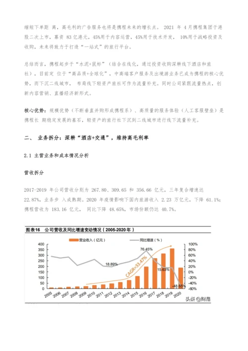 携程集团专题研究报告-深度复盘OTA龙头-蛛网式布局迈入全球化.docx