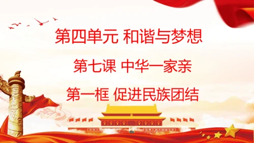 7.1促进民族团结 课件(共26张PPT)