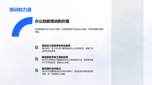 提升医疗办公效率PPT模板