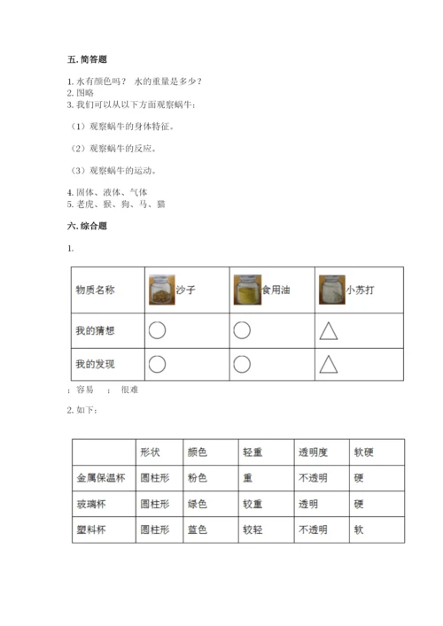 教科版一年级下册科学期末测试卷精品（名校卷）.docx