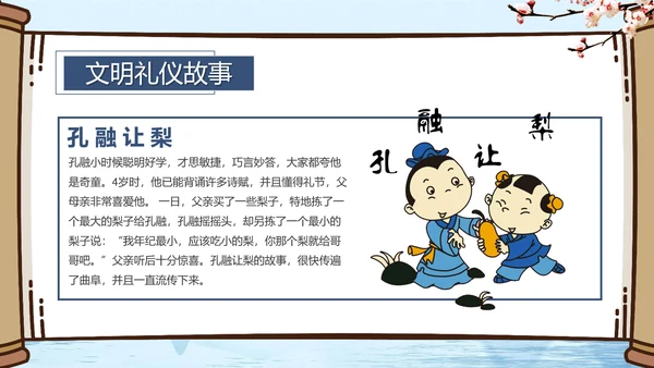 小学开学第一课文明礼仪规范PPT模板