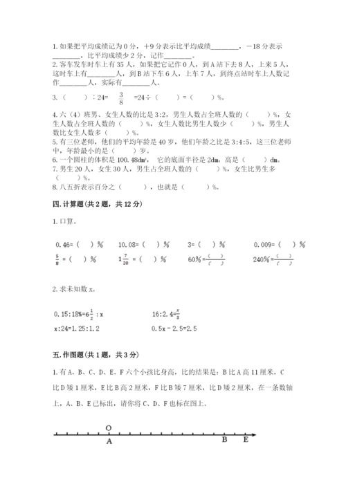 北师大版六年级下册数学 期末检测卷附答案【轻巧夺冠】.docx