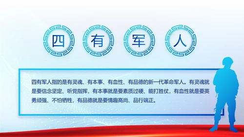 蓝色大气公安警察派出所年年终总结动态PPT模板