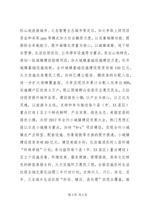 住建局重点工作完成情况和开展情况.docx