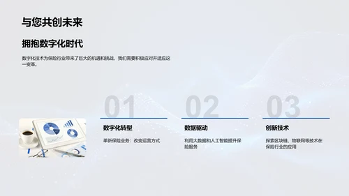 保险行业数字化转型PPT模板