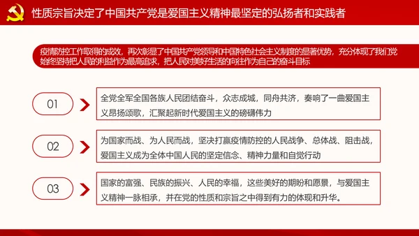 弘扬和践行爱国主义精神PPT党课课件