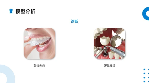 蓝色简约实拍口腔正畸病例讨论PPT课件