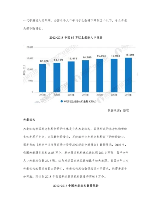 养老产业发展现状分析-国内产业市场规模发展迅速.docx