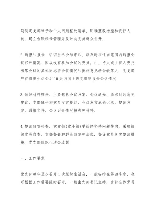 党支部组织生活会流程.docx