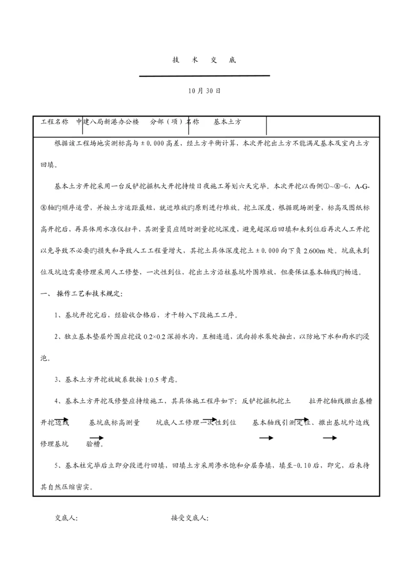 房建关键工程各工种重点技术交底大全最新.docx