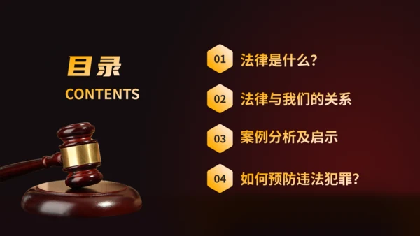 法律知识讲座通用PPT课件模板