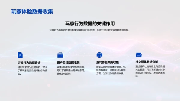 游戏数据分析讲座PPT模板