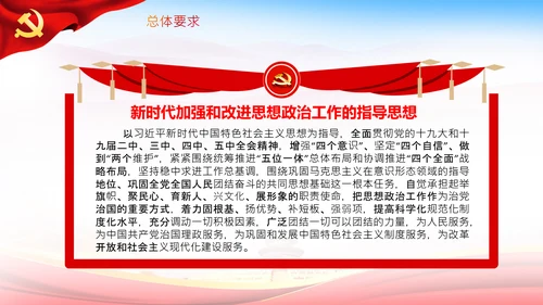 关于新时代加强和改进思想政治工作的意见PPT