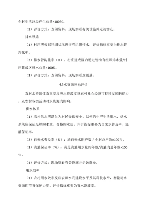 江西省水生态文明村建设评价细则.docx