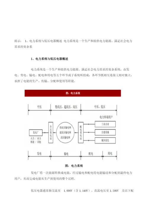 我国低压断路器及低压断路器行业主要产品、发展历程及现状分析.docx