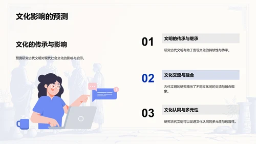 古文明研究答辩报告PPT模板