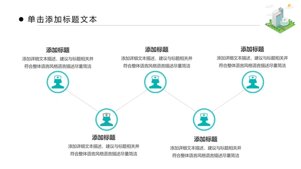 蓝色清新医疗医药医学医生工作总结报告PPT模板
