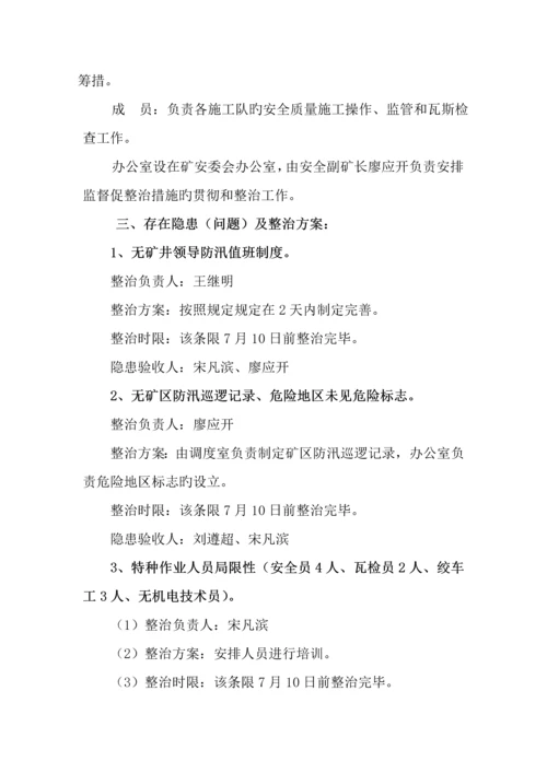 公司隐患整改专题方案.docx