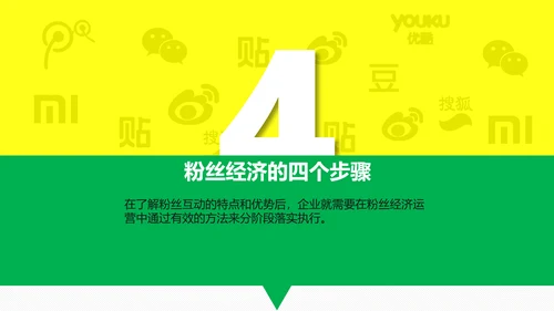时尚炫酷传统企业转型粉丝经济PPT计划书