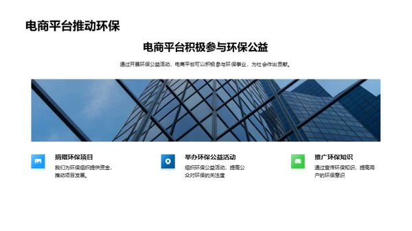 电商平台的环保实践
