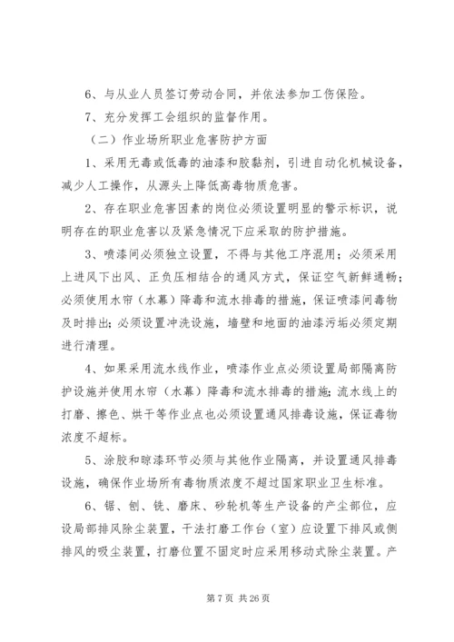 职业危害专项治理工作方案.docx