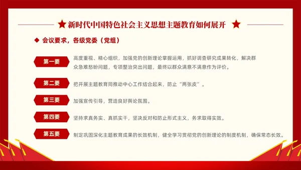 红色简约党建党课重温入党誓词PPT
