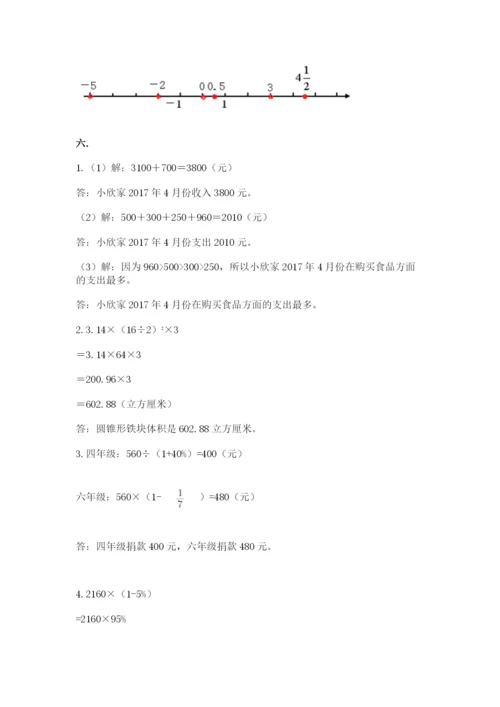 辽宁省【小升初】小升初数学试卷精品（名校卷）.docx