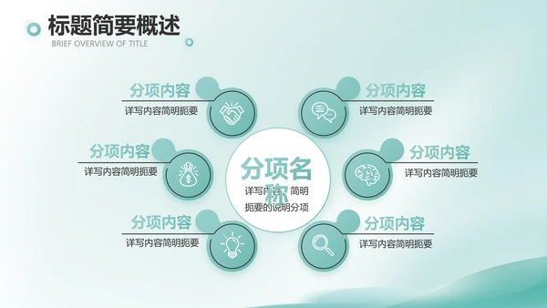 蓝色清新医疗工作汇报动态PPT模板