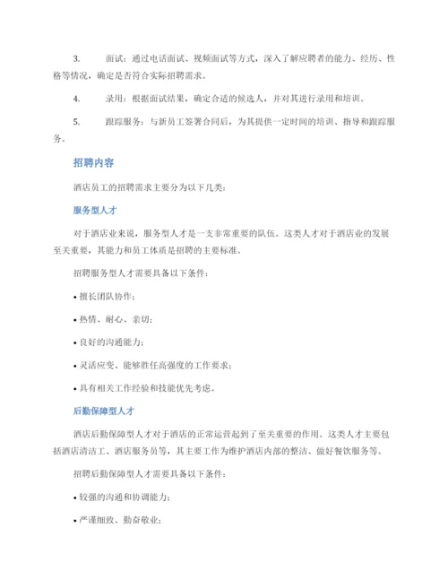 酒店员工招聘方案.docx