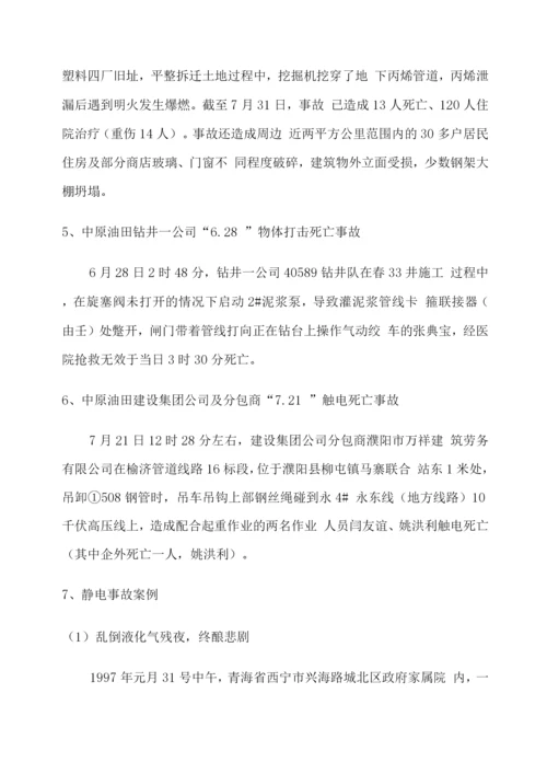 发生在身边的安全事故案例.docx