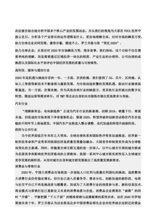 中国行业趋势报告-特别报告.docx