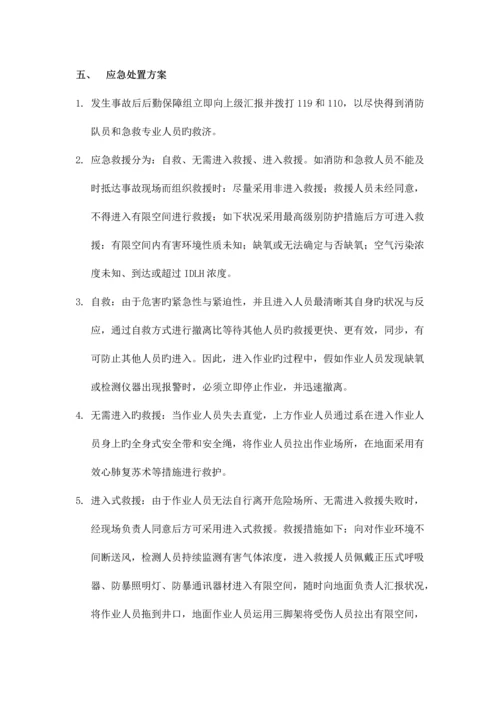 2023年受限空间作业应急预案及演练流程.docx