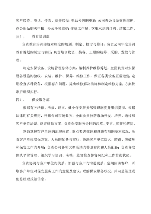 保安公司管理新版制度.docx