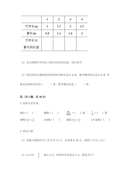 山东省济南市外国语学校小升初数学试卷及答案（典优）.docx