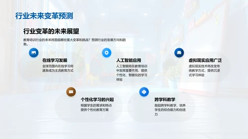 培训行业新技术展示PPT模板