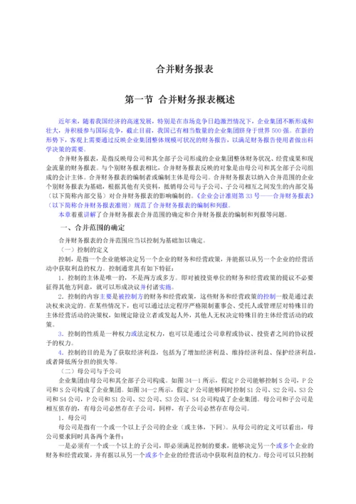 合并财务报表详细概述.docx