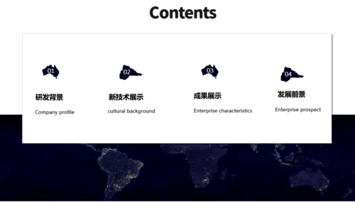 全球发展商业计划方案通用PPT模板