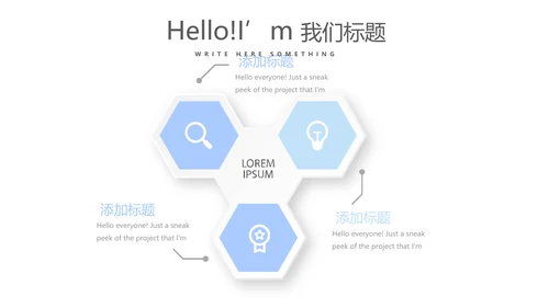 蓝色医疗医生述职报告动态PPT