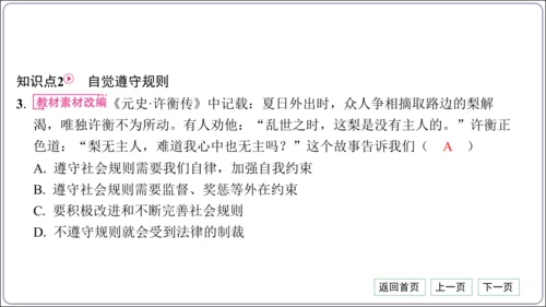 第二单元《遵守社会规则》核心考点基础过关与能力提升【统编八上道法期中期末复习】课件(共101张PPT