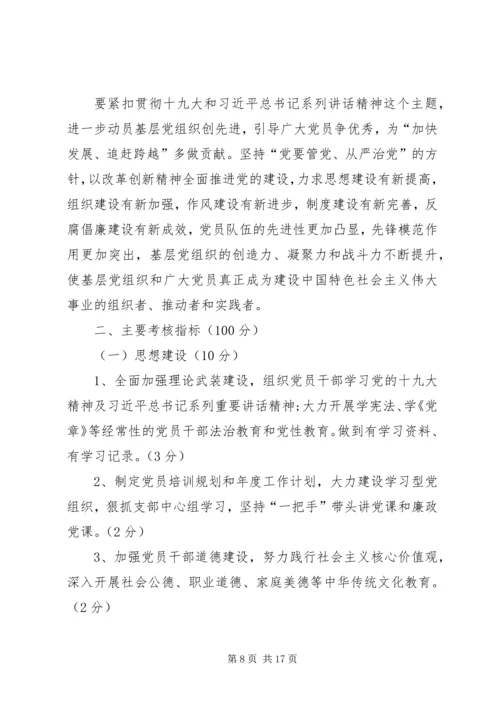 乡镇某年党建工作目标管理责任书.docx