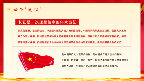 长征精神永放光芒通用PPT课件