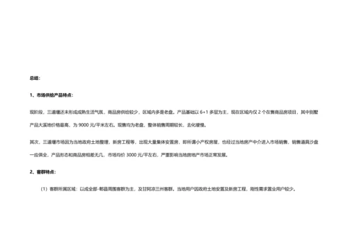 三道堰市场调查研究报告.docx