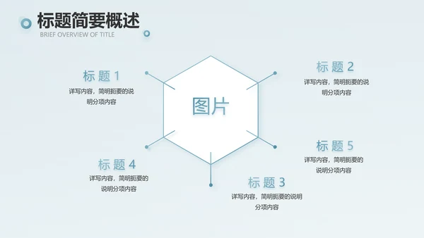 蓝色创意团队协作运营动态PPT