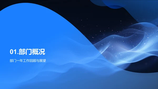 服装部门年度报告PPT模板